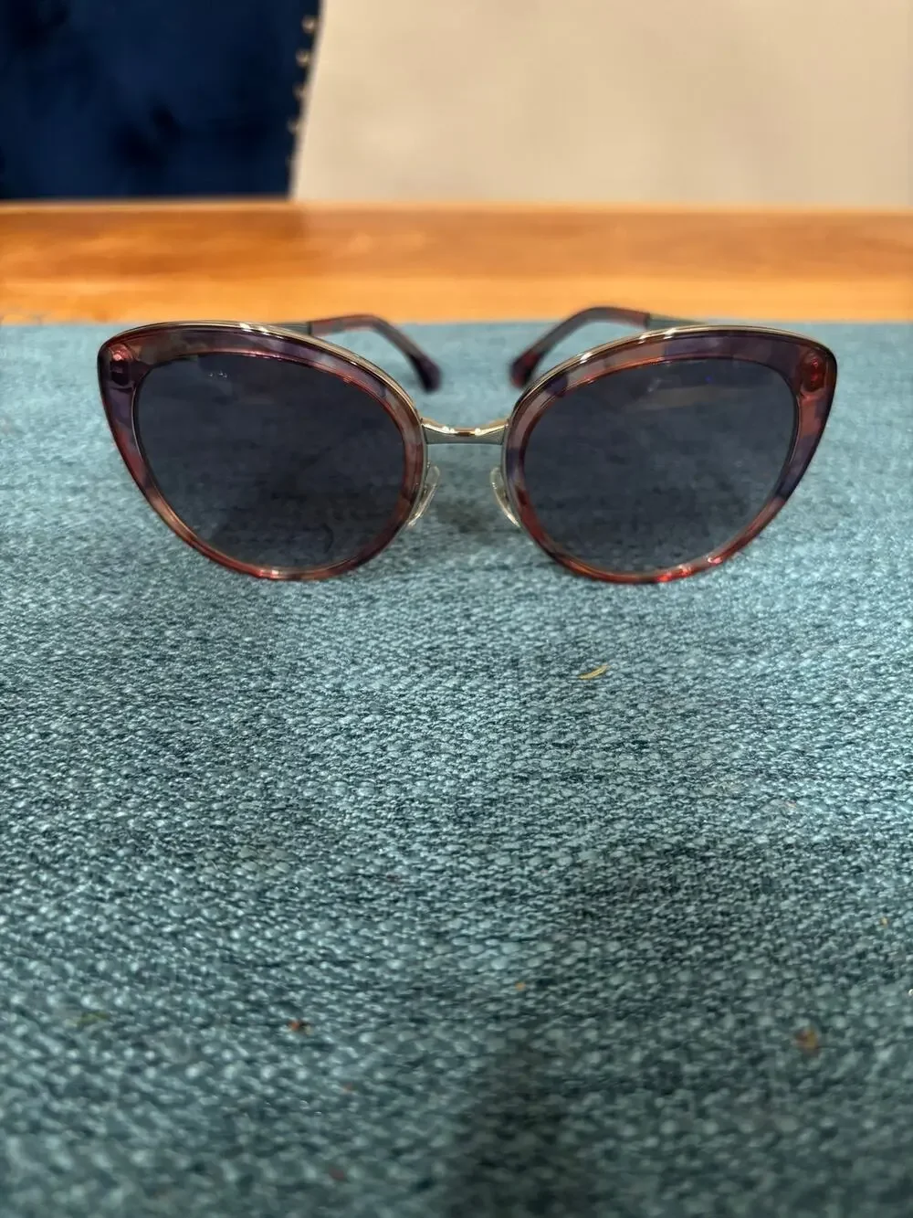 Chanel Cat Eye 4208 Pink/Purple Sunglasses